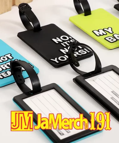 luggage tag rubber